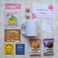 Pamper Gift Box Personalised Monogram Mug, Tea Mug Hamper, Best Friend Personalized Birthday Gift