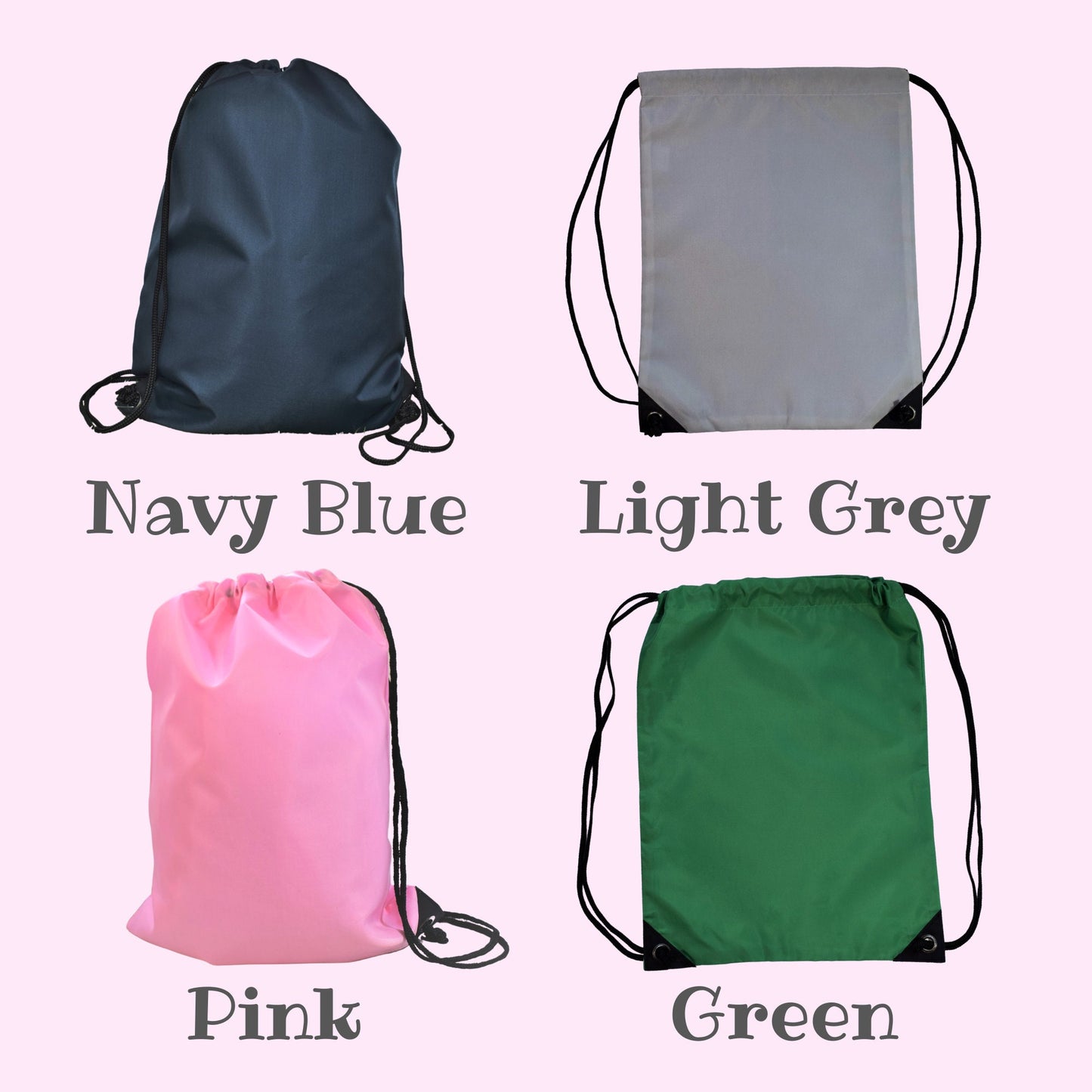 Dinosaur Drawstring Bag, Personalised Drawstring Bag For Kids Back to School Bag, PE Kit Bag, T-Rex Dinosaur Bag, Personalised Bag for Boys