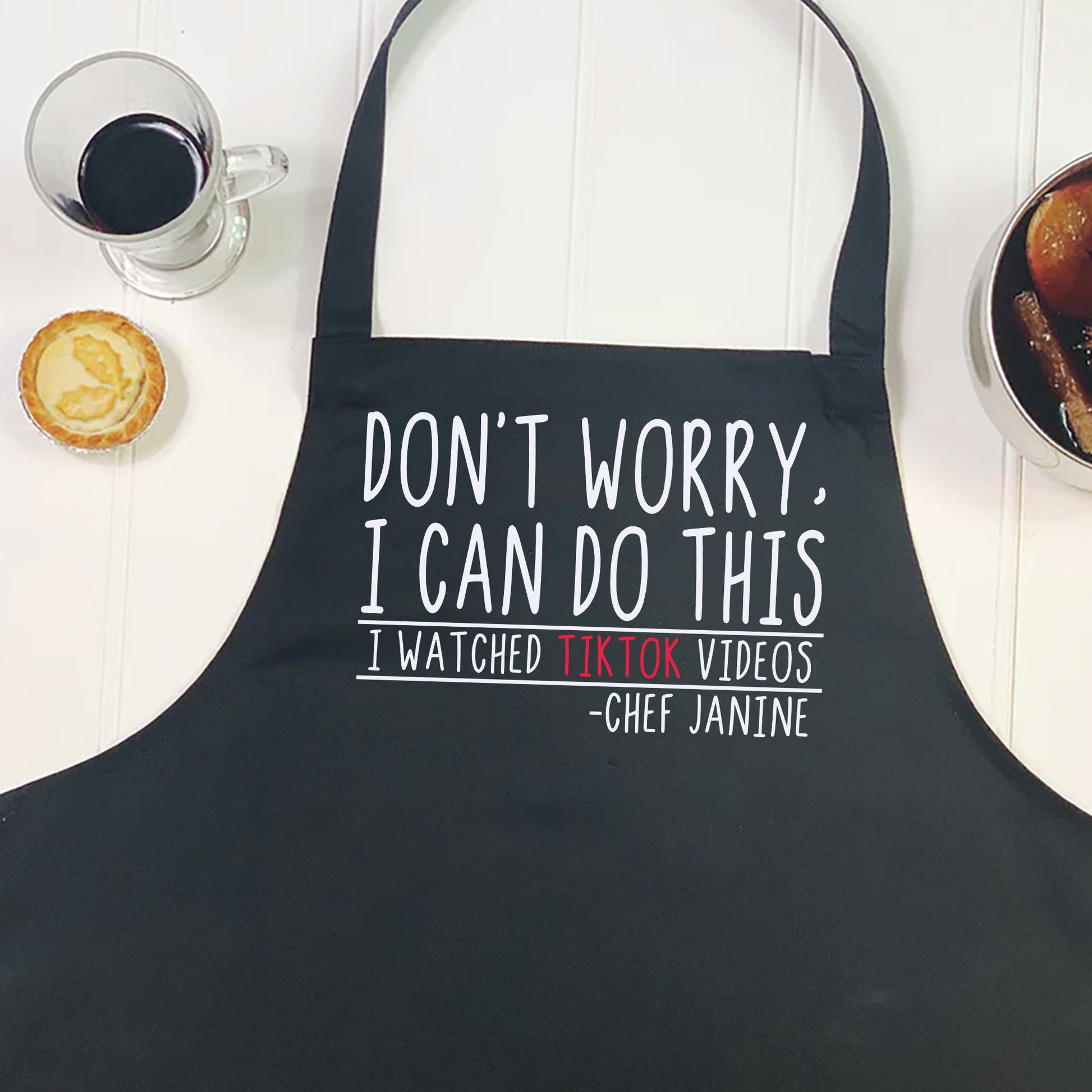 Mens Personalised Apron, Printed Kitchen Apron, Fathers Day Gift, Gift for Grandad, Brother, Secret Santa xmas husband - BBQ Cooking